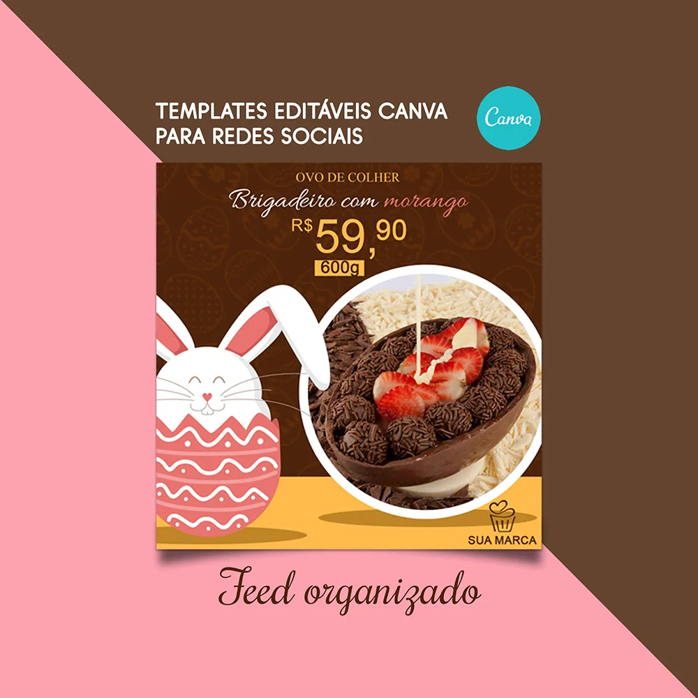 templates editaveis canva pascoa