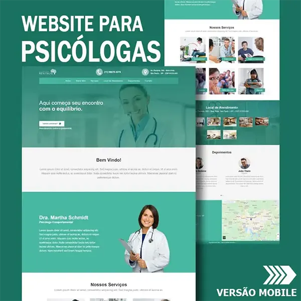 Website Landing Page para Psicólogas