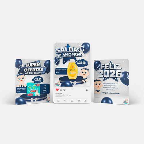 Templates Fim de Ano Promoção Desconto Editável Canva